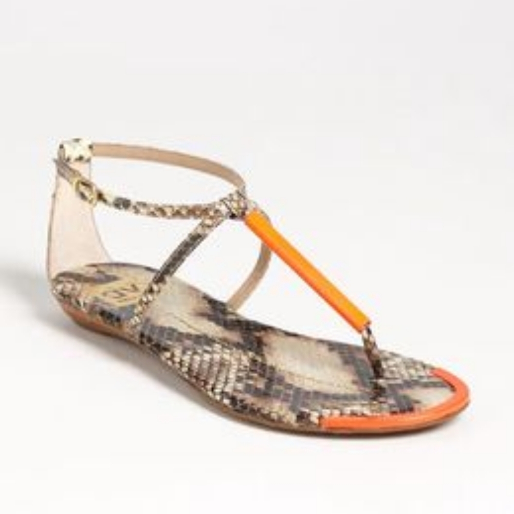 Dolce Vita archer sandal, snake print, size 9